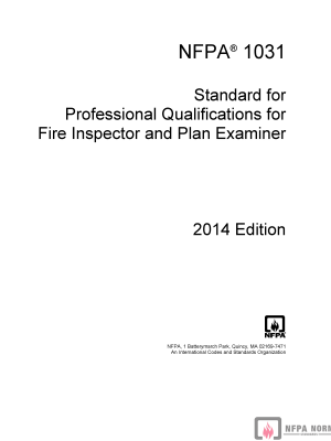 NFPA 1031 PDF NFPA 1031 PDF